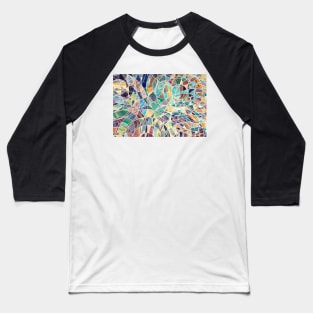 Modern abstract pastels Baseball T-Shirt